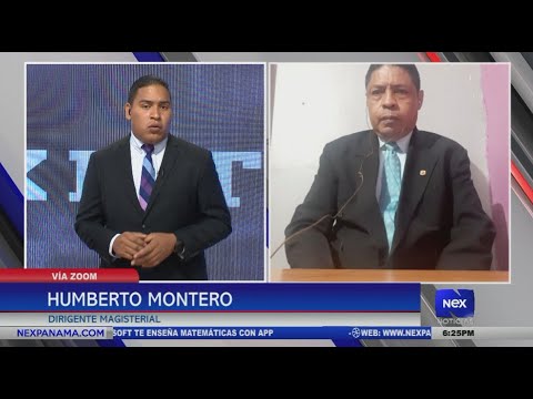 Entrevista a Humberto Montero, dirigente magisterial solicita diálogo con el vicepresidente
