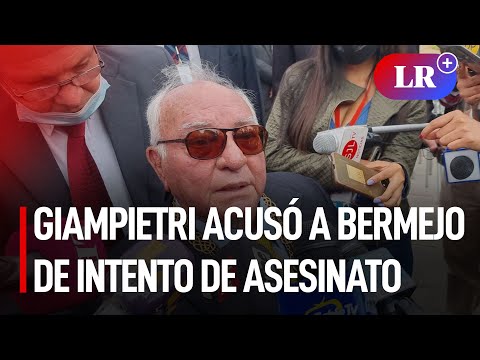 Luis Giampietri acusó sin pruebas a Guillermo Bermejo de intentar asesinar a Alan García | #LR