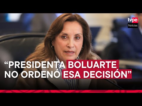 Eficcop: Presidenta Boluarte no ordenó desactivación del equipo policial de apoyo, dice su abogado