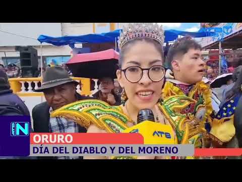 Oruro celebró el Día del Moreno y del Diablo