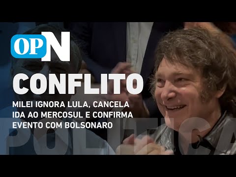 Milei ignora Lula, cancela ida ao Mercosul e confirma evento com Bolsonaro | O POVO NEWS