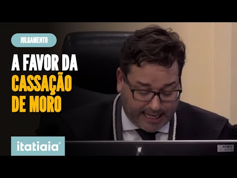 RELATOR VOTA A FAVOR DA CASSAÇÃO DE SERGIO MORO
