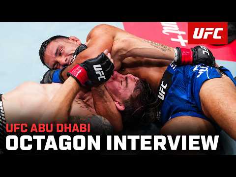 압둘 후세인 옥타곤 인터뷰 | UFC 아부다비
