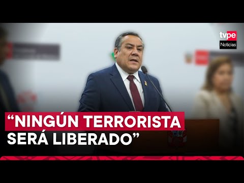 Premier Adrianzén: Ningún terrorista será liberado durante el Gobierno de Dina Boluarte