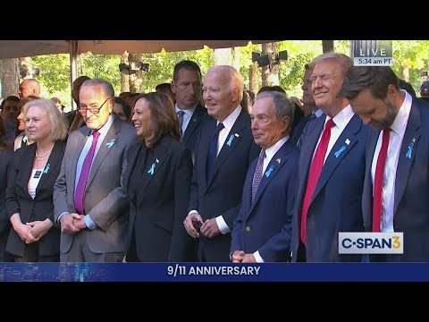 BIDEN TRUMP KAMALA  honor SEP 11TH VICTIMS