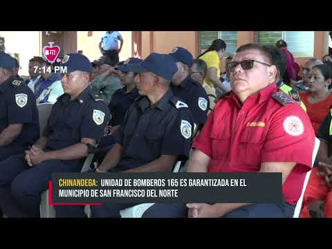 La estación de bomberos no. 165 está en San Francisco del Norte, Chinandega - Nicaragua