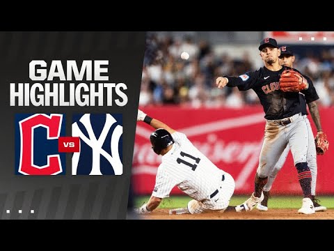 Guardians vs. Yankees Game Highlights (8/20/24) | MLB Highlights