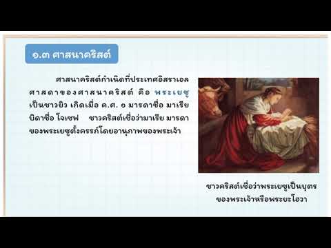 ป.3ประวัติศาสดาของศาสนาอื่น