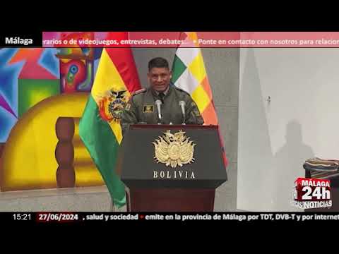 Noticia - Golpe de Estado fallido en Bolivia