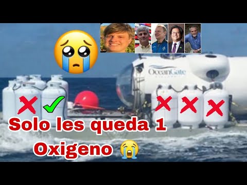 Última Hora: Se queda sin oxigeno el Submarino Titanic, cuanto le queda de oxigeno Submarino Titán
