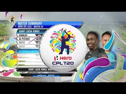 St. Kitts & Nevis Patriots Innings Highlights vs SLK Kings | Match 20 Hero CPL T20 | SportsMax TV