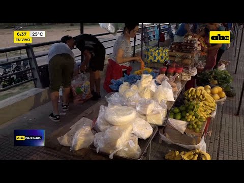 Feria agrícola: ofrecen tomates a G. 6.000 el kilo