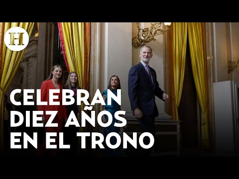 Conmemoración de la realeza española: Felipe VI de España cumple diez años en el trono