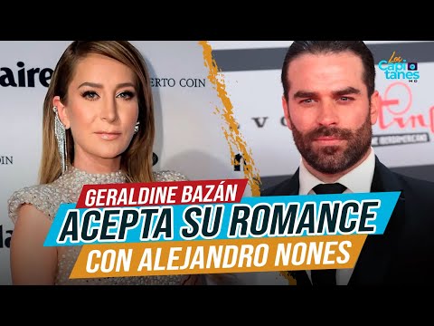 Geraldine Bazán acepta su romance con Alejandro Nones y da detalles: Tuvimos ondita