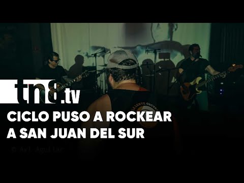 Ciclo llegó a poner la vibra del rock en San Juan del Sur