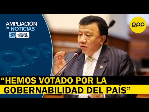 Wong: Carlos Anderson es invitado al partido de Podemos Perú. Nosotros votamos por la gobernabilidad