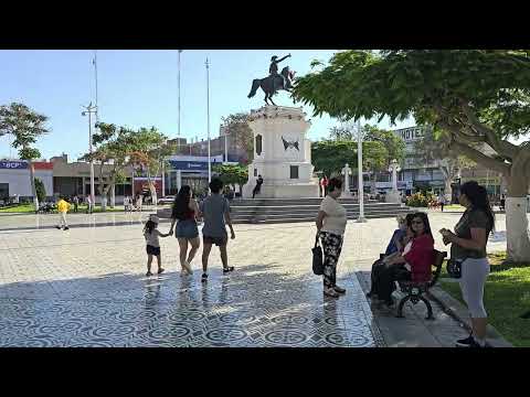 LA PLAZA DE ARMAS DE PISCO (2024) 4K 60 fps