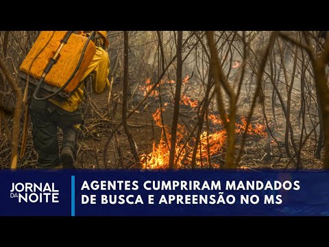 PF faz operação contra incêndios criminosos no Pantanal