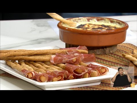 Grisines integrales y dip de cebolla y queso | Basta de Cháchara | 05-05-2023