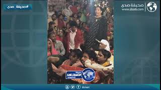 سيدة تصاب بنوبة صرع في الحفل