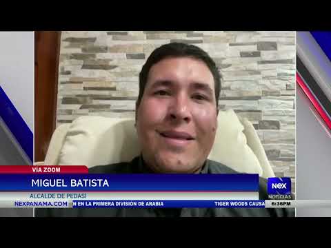 Entrevista a Miguel Batista, alcalde de Pedasí