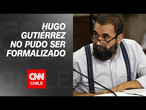Hugo Gutiérrez no pudo ser formalizado este miércoles: No fue notificado tras no ser ubicado