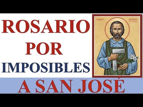 ROSARIO Y CORONILLA A SAN JOSE? POR IMPOSIBLES Y CASOS DIFI?CILES