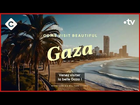 Gaza : le clip pour le moins surprenant d’Israël - Le 5/5 - C à Vous - 06/02/2024