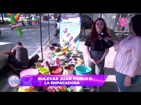 Recorremos el sector de La Empacadora en el Bulevar Juan  Pablo II