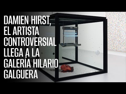 Damien Hirst, el artista controversial llega a la Galería Hilario Galguera