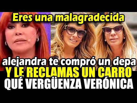 Magaly indignada con la madre de Alejandra Baigorria x reclamarle a su hija q siempre la apoyó