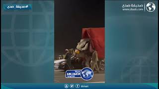 زفة عرسان على الجمل