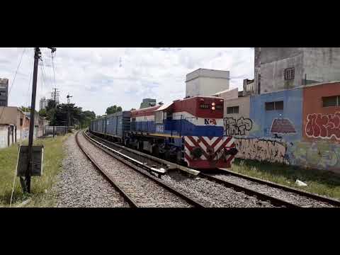 Locomotoras General Motors GR-12 en Villa Urquiza (9): Traslado de Ferrosur Roca