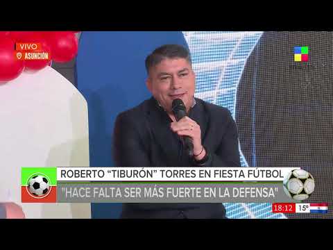 #FiestaFútbol Entrevista a Roberto Tiburón Torres