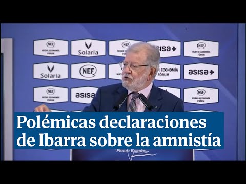 El socialista Ibarra compara la amnistía con violar a 40 millones de españoles