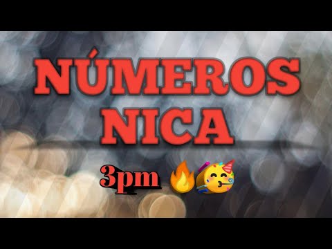 NÚMEROS NICARAGUA 3PM SUSCRÍBANSE AL CANAL COMPLETAMENTE GRATIS 