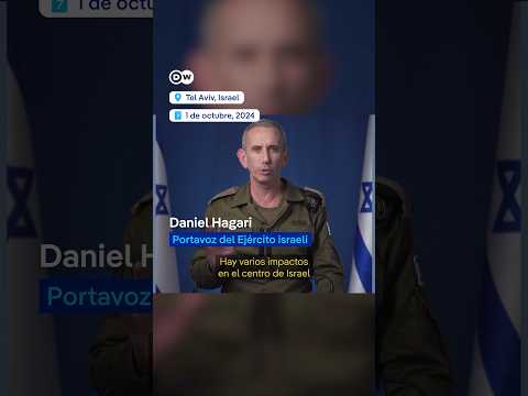 Ejército israelí confirma que varios misiles iraníes impactaron en el centro y en el sur de Israel