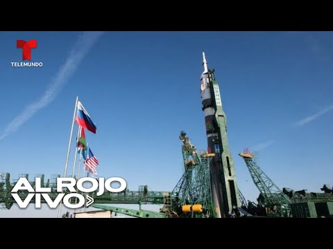 EN VIVO: Despega grupo de astronautas hacia la Estación Espacial Internacional | Al Rojo Vivo