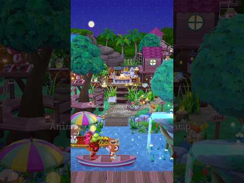 【ポケ森】南国ツリーハウス🌴🏕#acpc #animalcrossingpocketcamp #ポケ森#shorts#포켓캠프#どうぶつの森