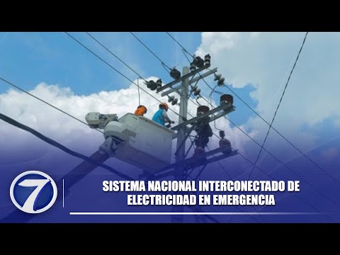 Sistema nacional interconectado de electricidad en emergencia