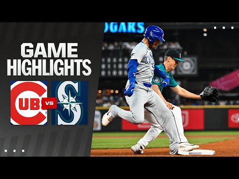 Cubs vs. Mariners Game Highlights (4/14/24) | MLB Highlights