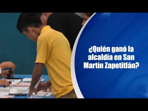 ¿Quién ganó la alcaldía en San Martín Zapotitlán?