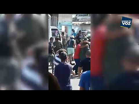 Un Guardia Nacional es herido con un tubo en la cabeza en una protesta en ES de San Félix