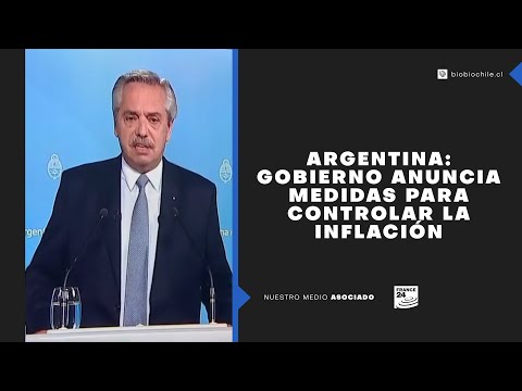 Gobierno argentino anuncia medidas para controlar la inflación