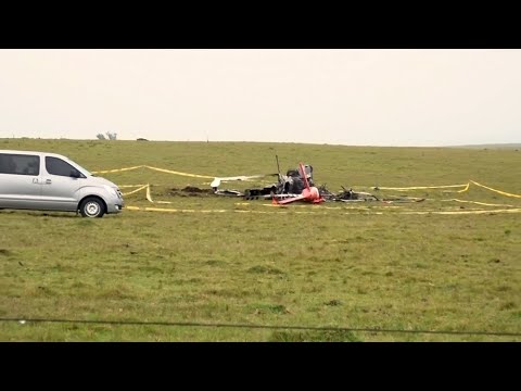 Accidente del helicóptero que llevaba vacunas de Pfizer a Rocha