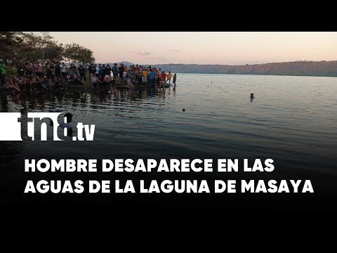 Hombre desaparece tras sumergirse en Laguna de Masaya