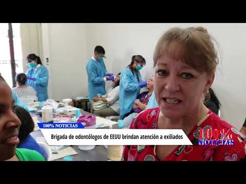 Brigada de odontólogos de EEUU regalan sonrisas a más de 500 exiliados en Costa Rica