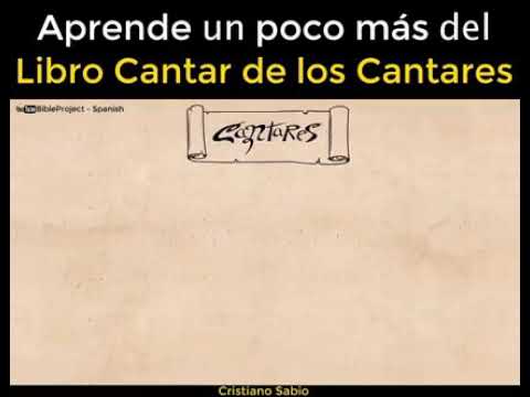 libro de la BIblia cantar de cantares