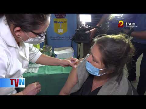 Continúa proceso de vacunación voluntaria contra la COVID-19 en Nicaragua