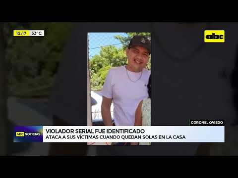 Coronel Oviedo: violador serial fue identificado